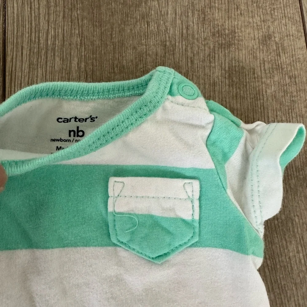 Newborn Carter’s / Koala Baby Baby Boy clothes & two pampers diapers